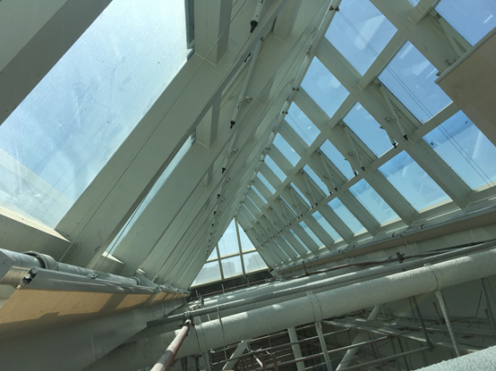 采光頂遮陽簾 陽光房遮陽系統