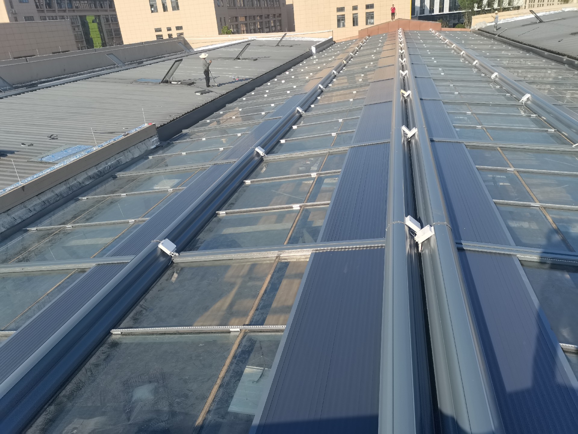 陽光房鋁合金遮陽天幕 陽光房鋁合金遮陽天幕