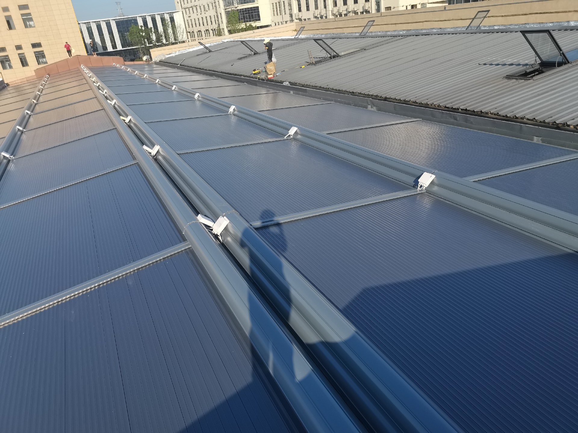 陽光房鋁合金遮陽天幕 陽光房鋁合金遮陽天幕