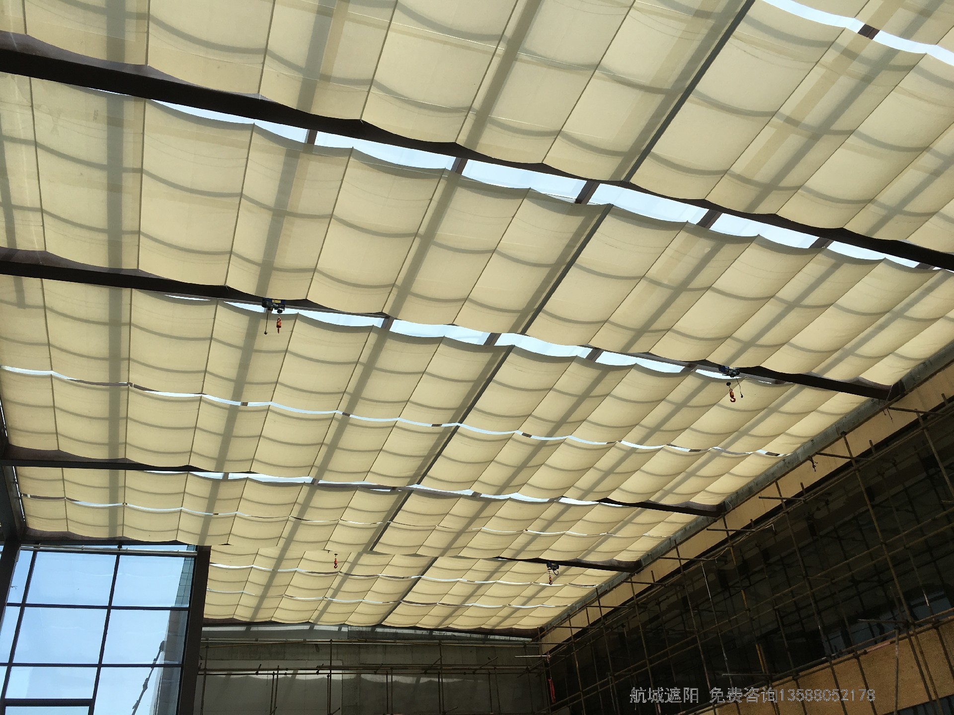 FCS折疊式天棚簾