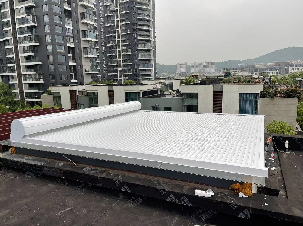 鋁合金遮陽天幕案例 鋁合金遮陽天幕案例