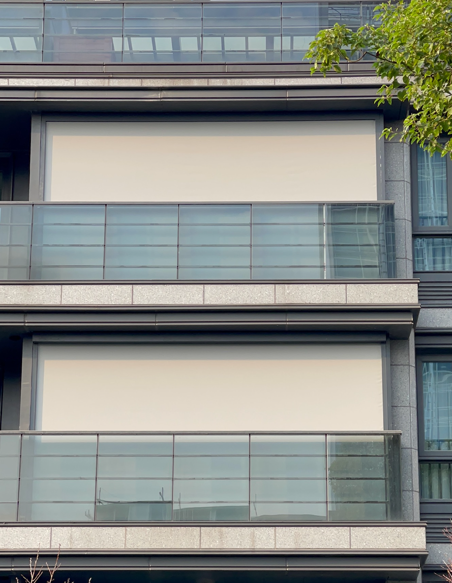 桂語朝陽防風卷簾