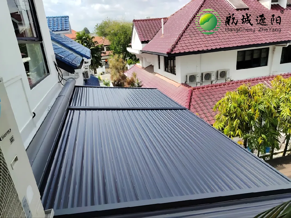 鋁合金天幕,陽光房遮陽,遮陽天幕,外遮陽