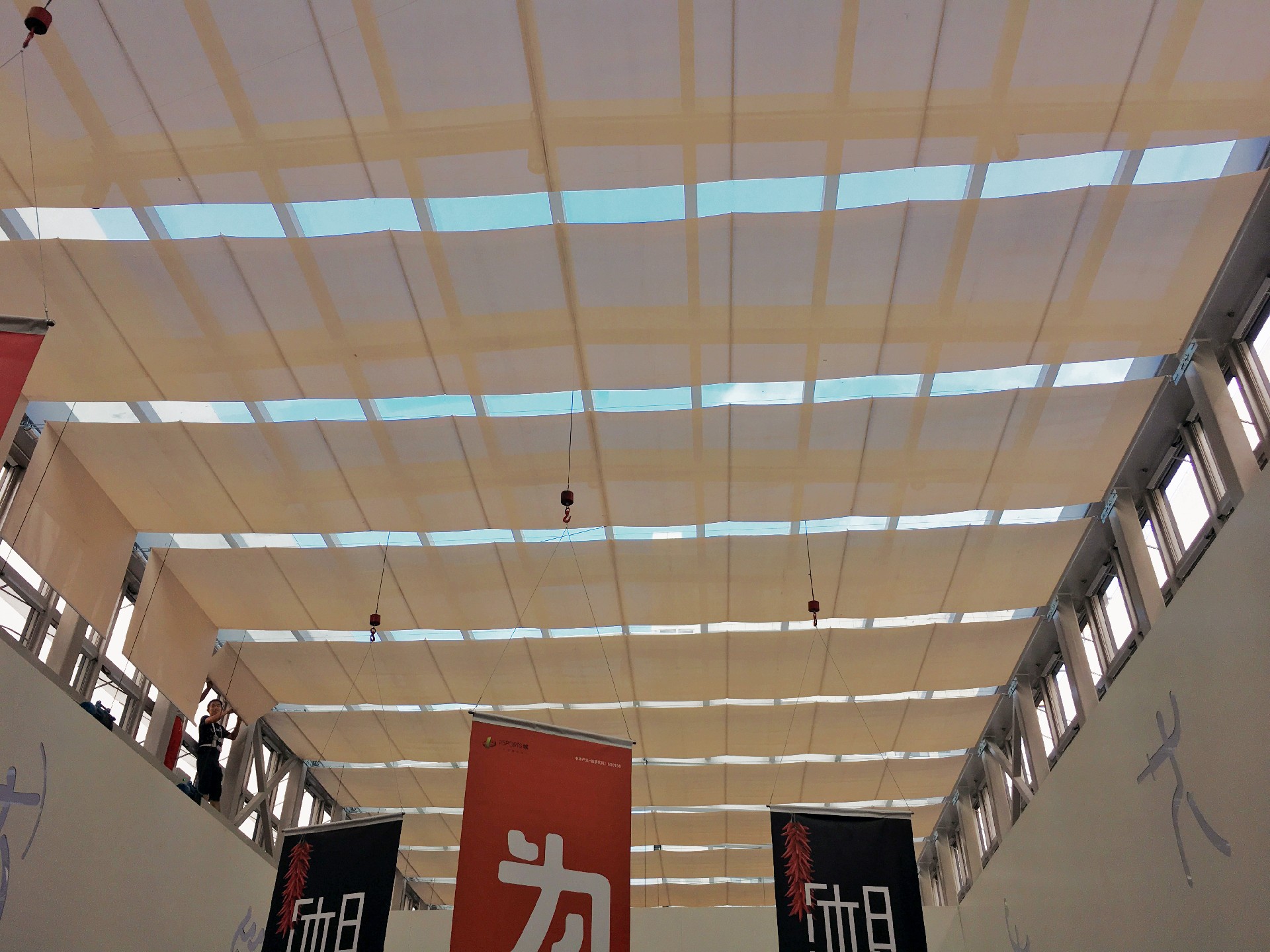 FCS折疊式天棚簾